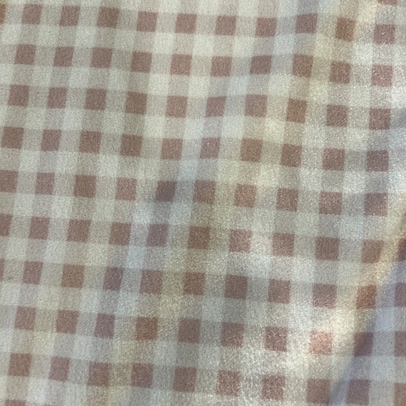 SweetHoney mauve checker one piece dreamer pajamas - Picture 2 of 12
